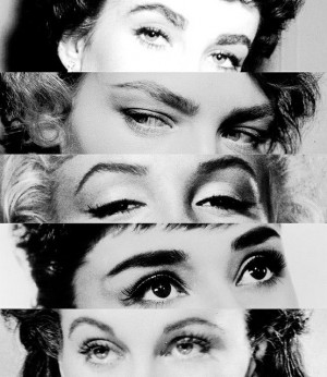 Marilyn Monroe, Audrey Hepburn etc