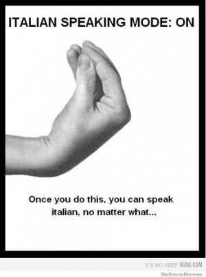 Italian Speaking Mode On