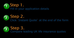 ... your free personalised life insurance quote in under sixty seconds