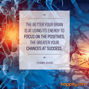 positivity quote by Shawn Achor