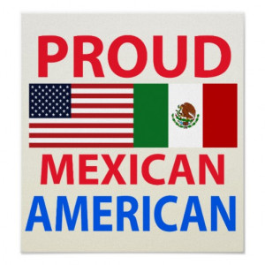 Proud Mexican American Poster