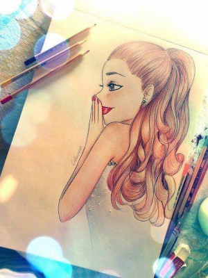 cute drawing girl - Fashion draw Picture
