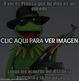 ... Luego me acuerdo del dist de la boticaria y se me pasa - La rana Rene