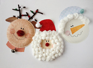 christmas paper plate crafts