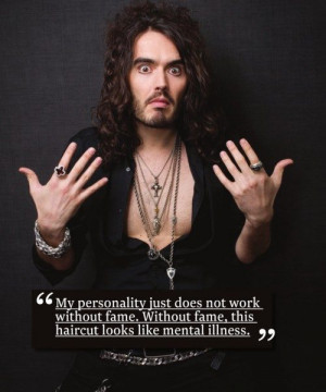 funny, russell brand, hair, famous people, celebrity, funny pictures