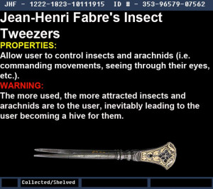 ... Jean-Henri Fabre was a famous entymologist and arachnologist.Fabre