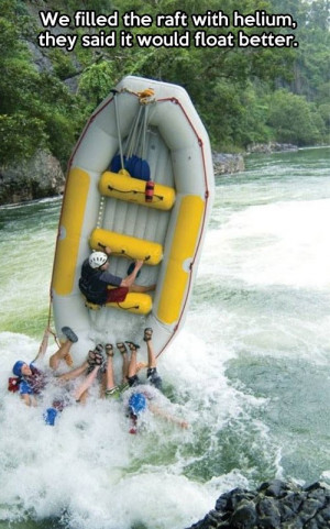 How to make a raft float better…