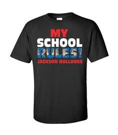 Bulldog Spiritwear T-Shirt Design. School Spiritwear Shirts and ...