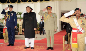 ISLAMABAD: The newly elected and sworn in President Mamnoon Hussain ...