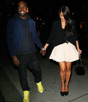 love relationships kim kardashian NYC new york kanye west yeezy ye ...