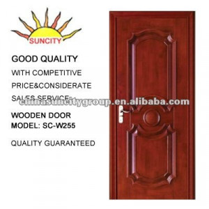 teak wood main double door design kerala door