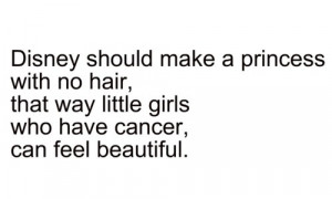beautiful, cancer, cute, disney, love, quote, text