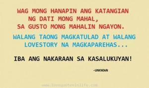 Tagalog Love quotes for Him | Her | Love Quotes in Life | Kathniel ...