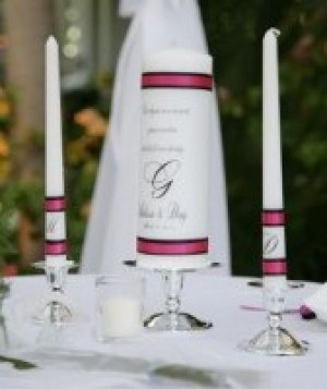 Our memorial candle had the names of our beloved Grandparents who are ...