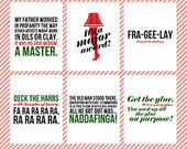 ... Christmas Wall Signs - Christmas Movie Quotes - Printable Movie Quotes