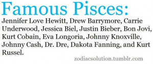 Famous Pisces