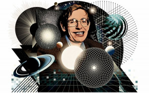 Zeitgeist konferansında konuşan ünlü İngiliz fizikçi Hawking ...