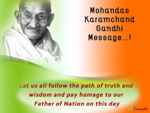 Gandhi Jayanti quotes Wallpapers