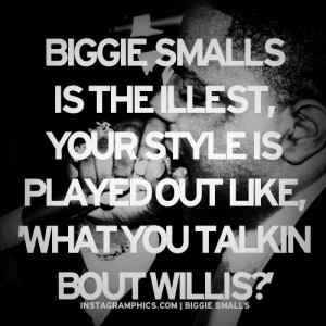 Biggie Smalls Quotes About...