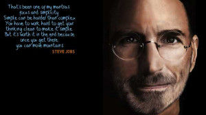 Steve Jobs Quote On Focusing and Simplicity