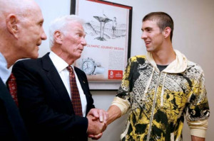 General Thomas Stafford, Captain Eugene Cernan and Olympic superstar ...