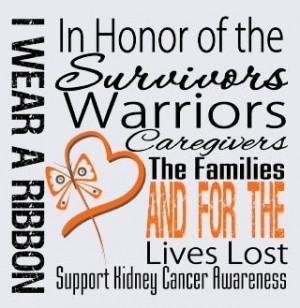 Kidney cancer jewelry and info site