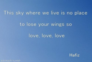 hafiz quotes
