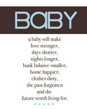 How to begin the baby shower quotes in the greeting card?
