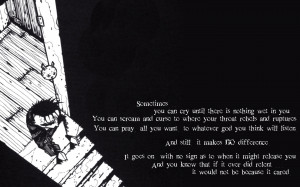 quotes monochrome Johnny the homicidal maniac wallpaper background