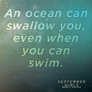 Swim Quotes For Girls September girls quote graphic