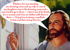 ... --especially politicians--with paintings of Jesus. Tea Party Jesus