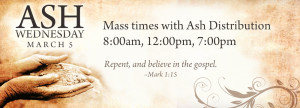 Ash Wednesday Bible Quotes Ash wednesday mass holy cross
