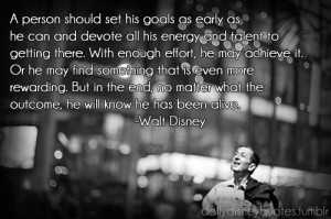 Walt disney, quotes, sayings, set goal, inspirational, quote