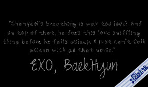 EXO-K Baekhyun's Quote [PNG] by xElaine