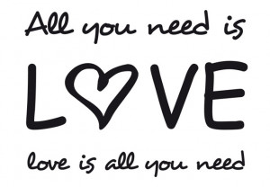 Best Verkocht - All you need is love