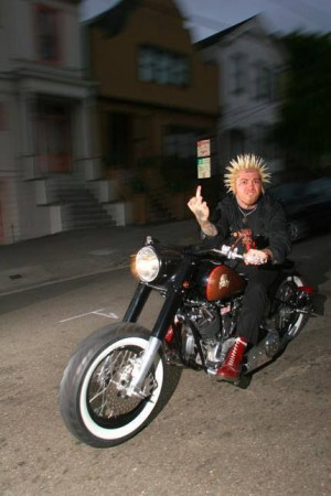 lars frederiksen on a chopper / bobber: Music, Bobbers, Punk Rocks ...
