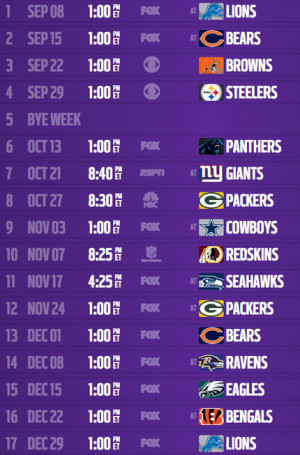 Minnesota Vikings Screensaver