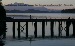 Simone Weil quote (image of Steamboat Bay Fishing Club by Amanda ...