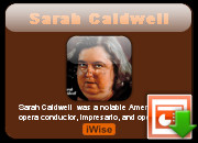 Sarah Caldwell quotes