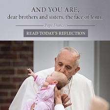 Read the daily quote from Pope Francis