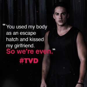 Facebook Exclusive Photos Featuring Some Of TVD's Best Quotes.