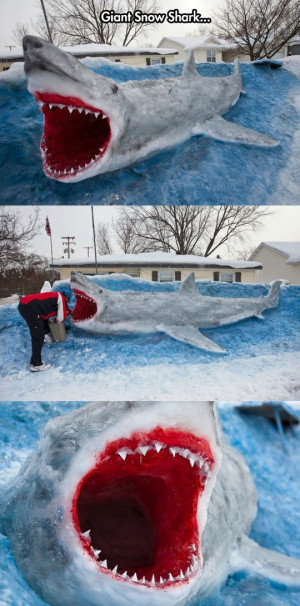 Jaws VIII, The Snowy Revenge...
