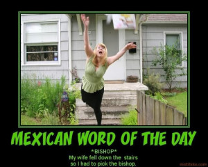 Mexican Words of the Day…
