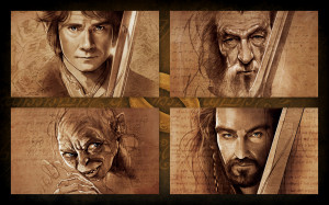 The Hobbit Characters Artwork wallpapers | The Hobbit Characters ...