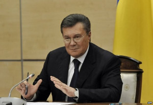 Viktor Yanukovych in Rostov on Don Russia 28 February