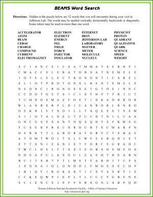 6th grade word search puzzles