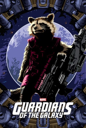Guardians of the Galaxy Character Posters - Rocket by thelumpster