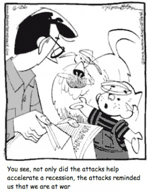 the menace is a randomized dennis the menace comic with real quotes ...