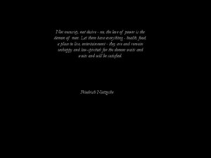 Friedrich Nietzsche Quotes About Demons