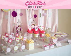 Chick Flick Party Printables